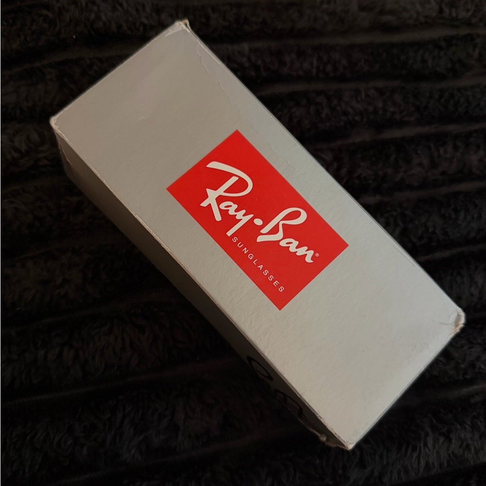 Ray-Ban Black Sunglasses with Tan Case